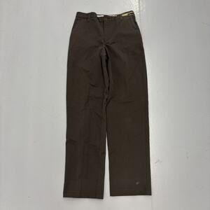Vintage 70s 80s Cintas Brown Canvas Workwear Chinos 29x32